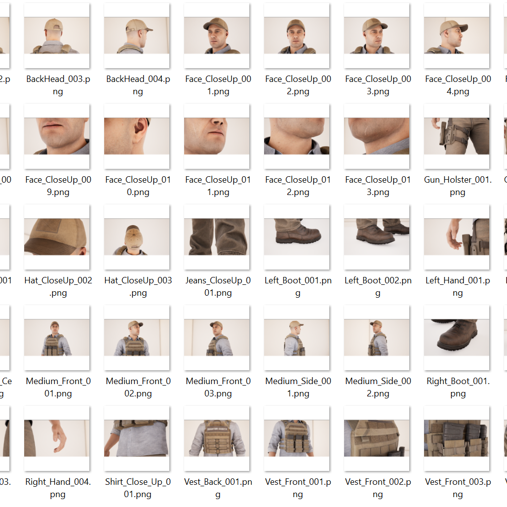 Character Render Models